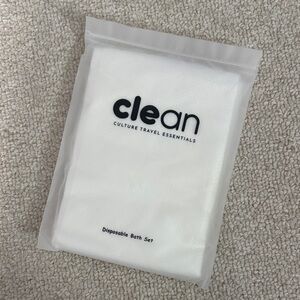 Clean Travel Essentials Disposable Bath Set
